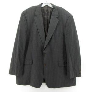 Brooks Brothers Sport Coat 50 Long Blazer Wool Stretch Pinstripe 346